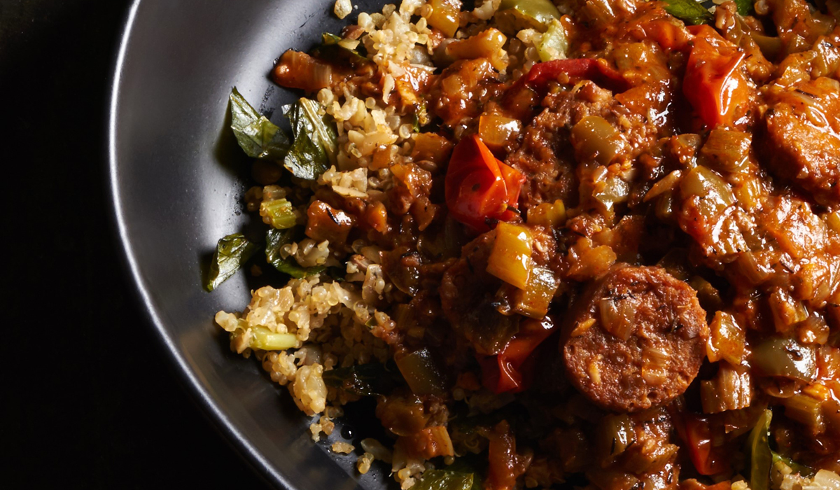 Creole Beyond Sausage® Plate